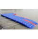 Floating Dock HDPE pontoon Standard cube - Blue - FD505040-BL - ASM